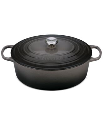 Signature Enameled Cast Iron 8-Qt, Oval Dutch Oven