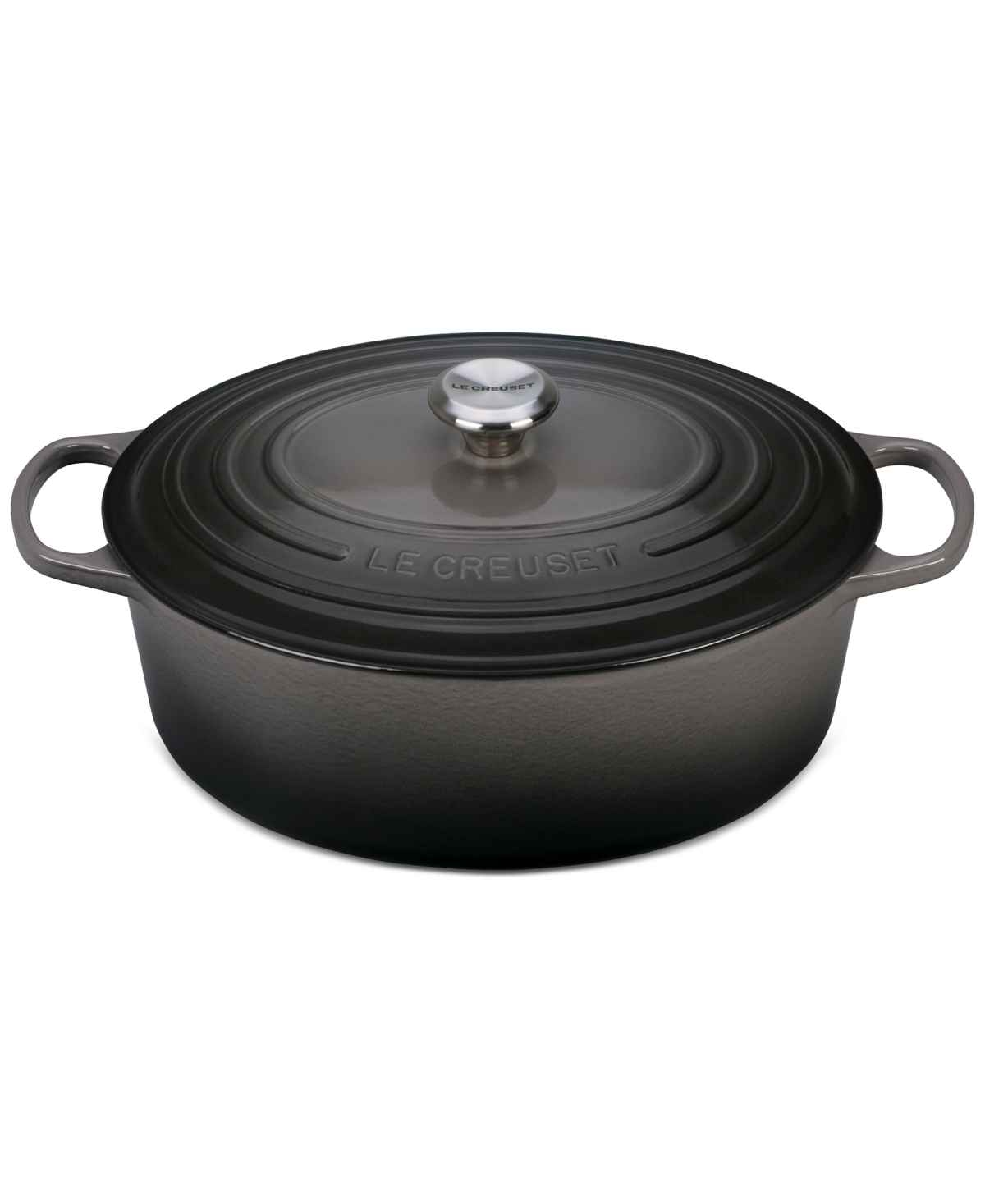Le Creuset Signature Enameled Cast Iron 8-qt, Oval Dutch Oven In Oyster