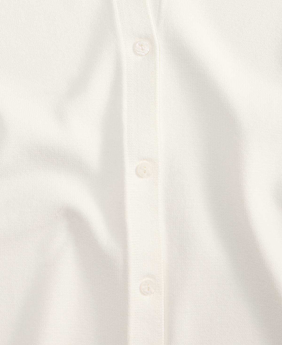 On 34th Women's Crewneck Long-sleeve Cardigan, Exclusively At Macy's In Washed White