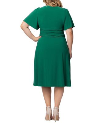 Plus Size Jemma Ruched Tie Dress