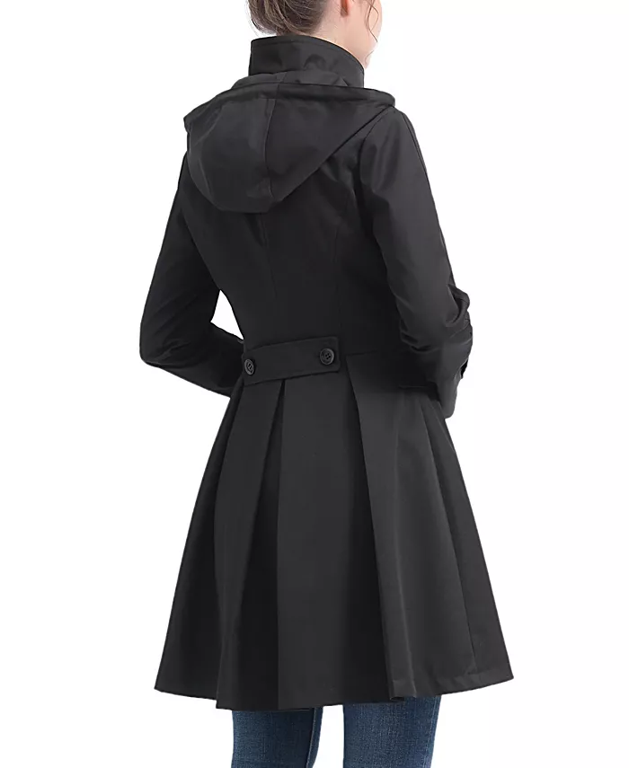 Women's Adele Hooded Trench Coat - thumbnail 6