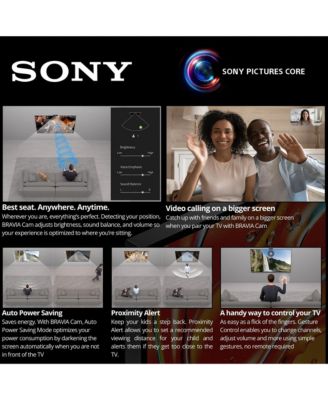 BRAVIA 7 75" 4K HDR Smart QLED Mini-LED TV (K-75XR70) with BRAVIA Theater Quad and SASW5 300W Wireless Subwoofer bundle