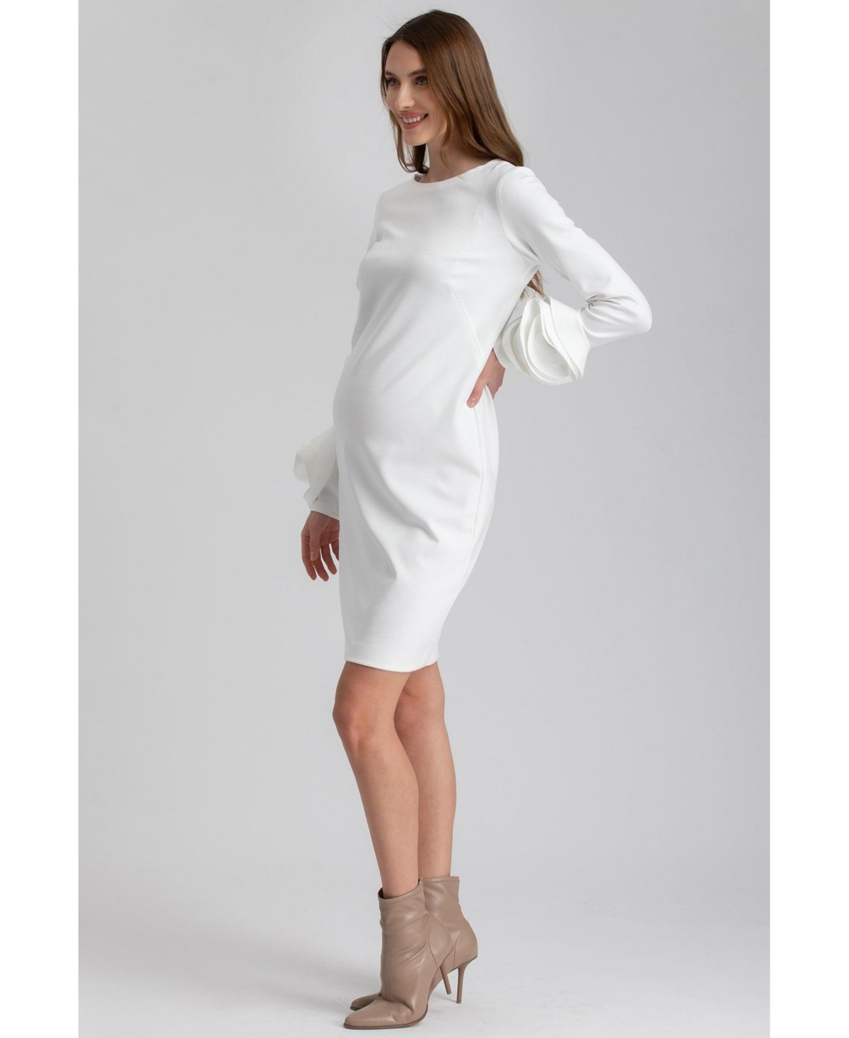 Pietro Brunelli Maternity Women's Dress Amalfi In White