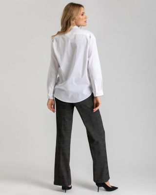 Maternity 3/4 Sleeve Anna Blouse with V-Neck