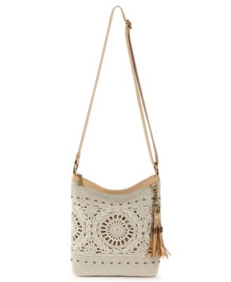 Women's Lucia Crochet Small Crossbody Bag