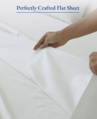 Luxury 400-Thread Count Cotton Sateen Flat Sheet, King