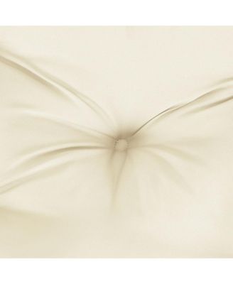 Garden Bench Cushion Cream White 70.9"x19.7"x2.8" Oxford Fabric