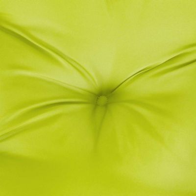 Garden Bench Cushion Bright Green 78.7"x(19.7"+19.7")x2.8" Oxford Fabric
