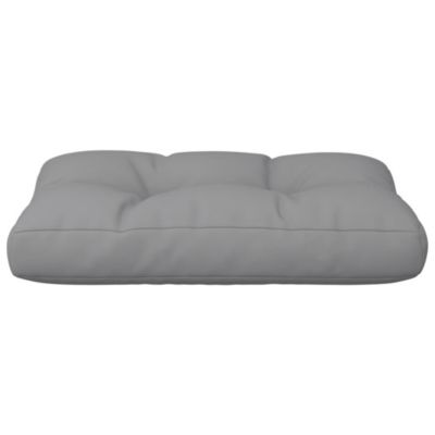 Pallet Cushion Gray 19.7"x15.7"x4.7" Fabric