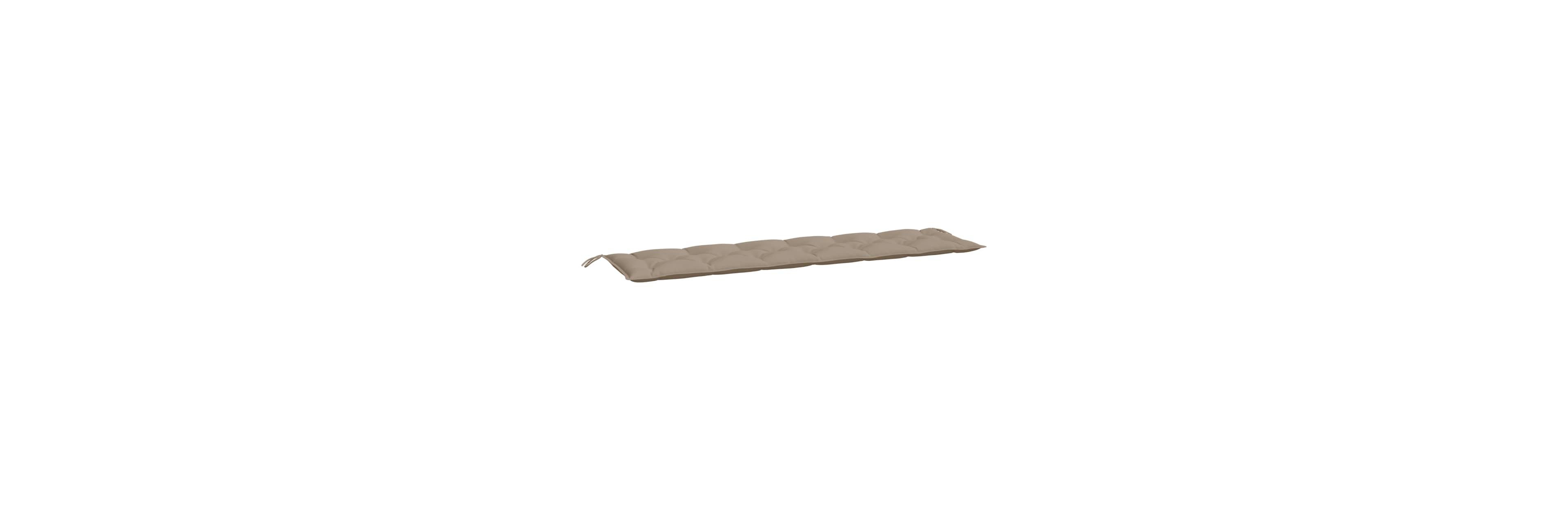 vidaXL Garden Bench Cushion Taupe 78.7"x19.7"x2.8" Oxford Fabric