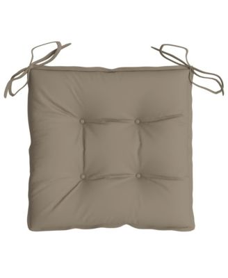 Chair Cushions 4 pcs Taupe 19.7"x19.7"x2.8" Oxford Fabric