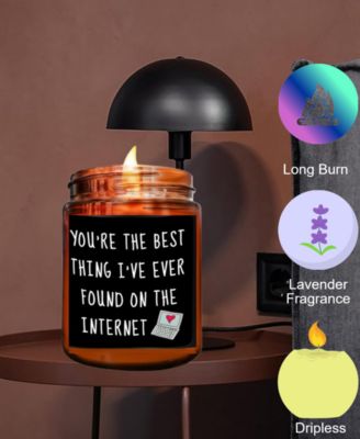 "You're The Best" Lavender Scented Soy Wax Candle, 10 oz.