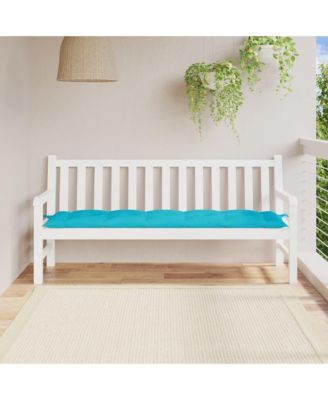 Garden Bench Cushion Turquoise 70.9"x19.7"x2.8" Oxford Fabric