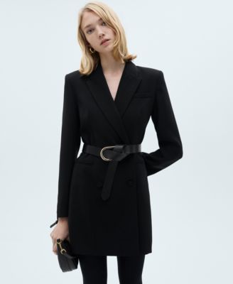 新品タグ付き　Herlipto   Belted Blazer Dress MANGO Women's Belted Blazer Dress - Macy's