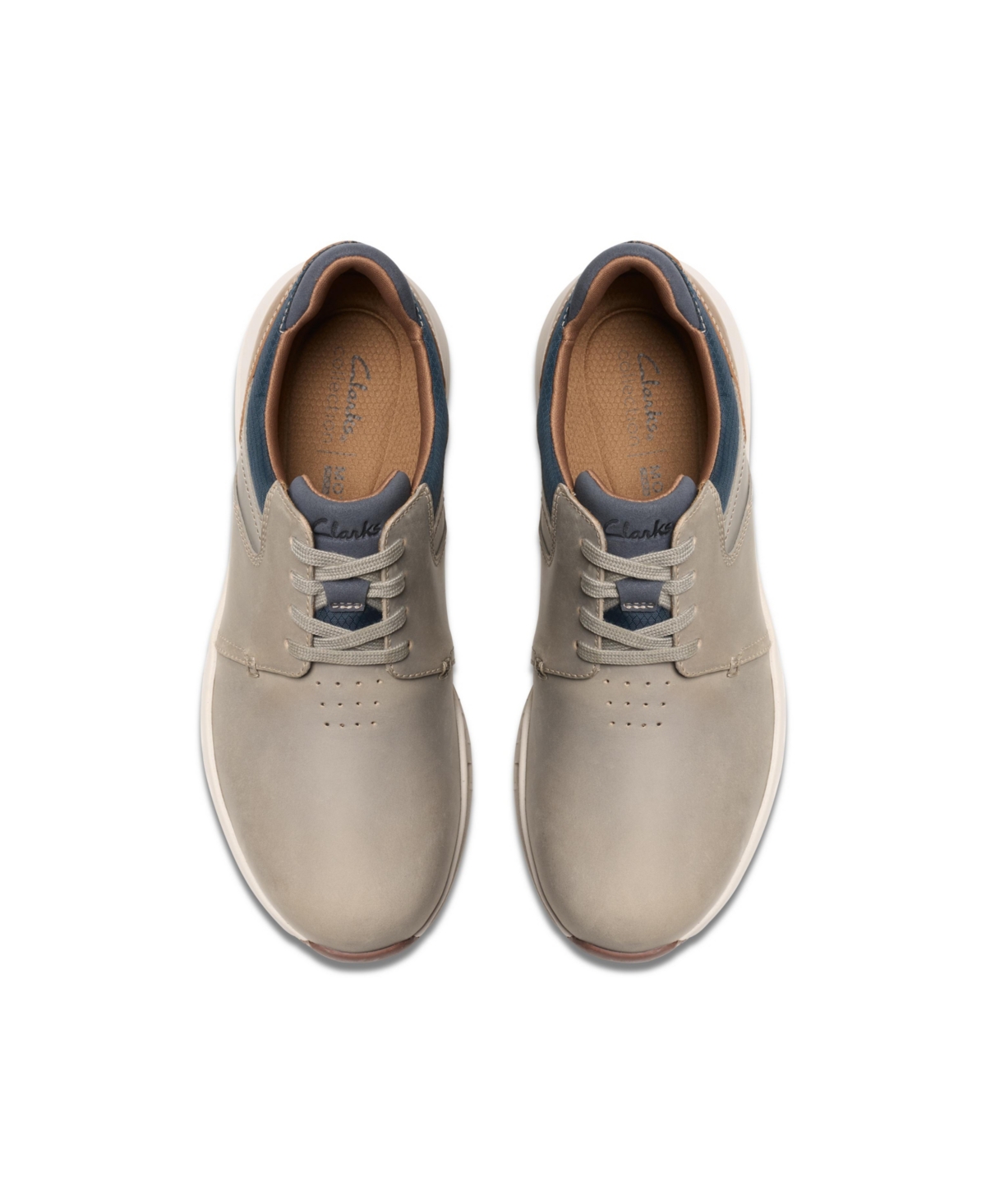 Clarks Men's Collection Motion Trek Pt Shoes In Taupe Combi Nubuck