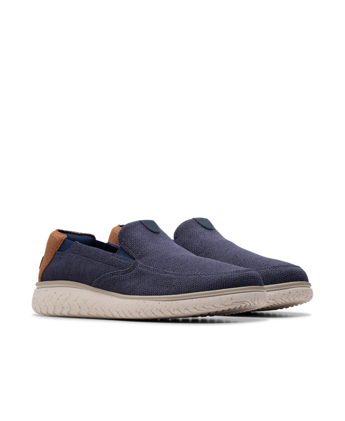 Clarks Men's Collection Relax Lite Step Shoes In Navy Combi Nubuck