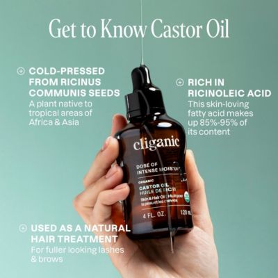 Organic Castor Oil - 2 oz