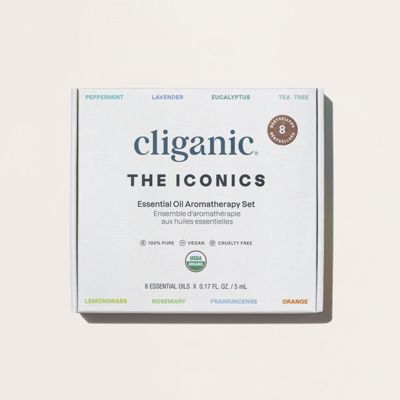 Organic Aromatherapy Set (Top 8 Essential Oils) - 5 ml