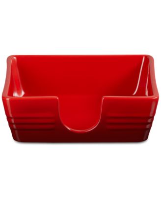 Stoneware Signature Cocktail Napkin Holder