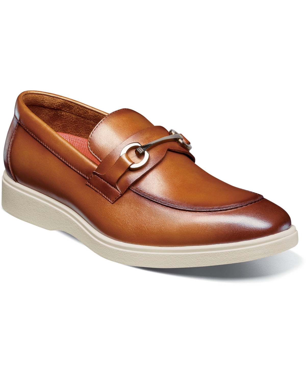 Men's Samuel Moc Toe Bit Slip On Shoe - Tan