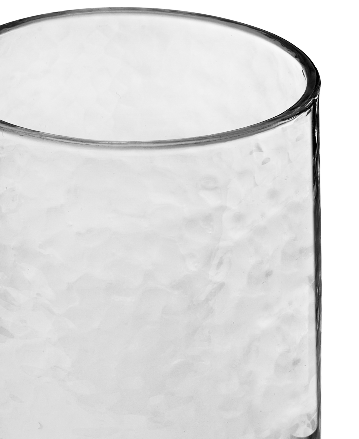Oake Textured Highball Glasses, Set Of 4, Exclusively At Macy's In Clear