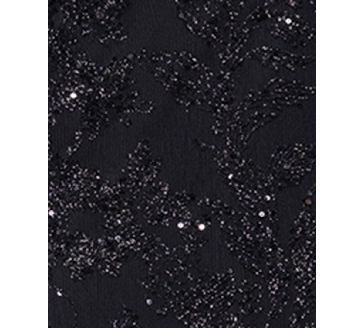Blondie Nites Juniors' Sequined Corset-bodice Gown In Black