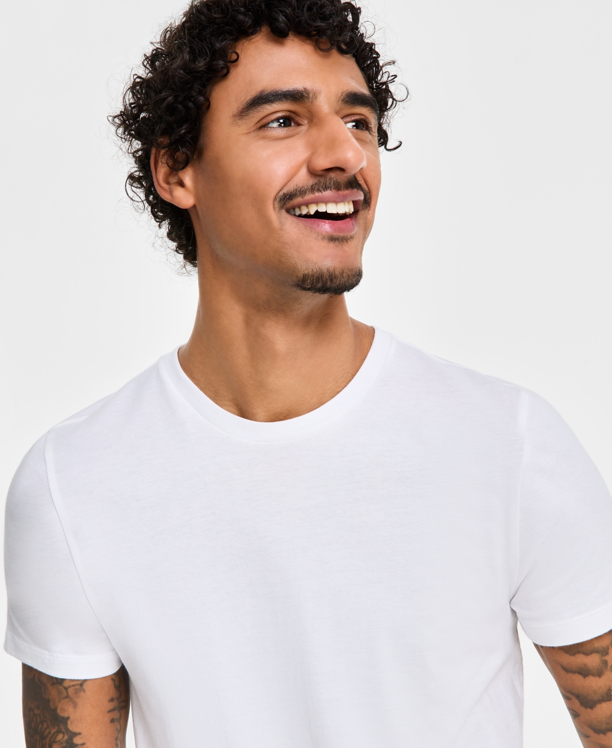 Calvin Klein 3-pack Classic Cotton Crewneck T-shirts In White