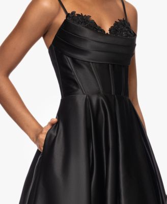 light blue formal dresses Simple Off Shoulder Satin Long Prom Dresses, Off the Should Size:US 11.5 Feb-26 Elie Tahari The Eden