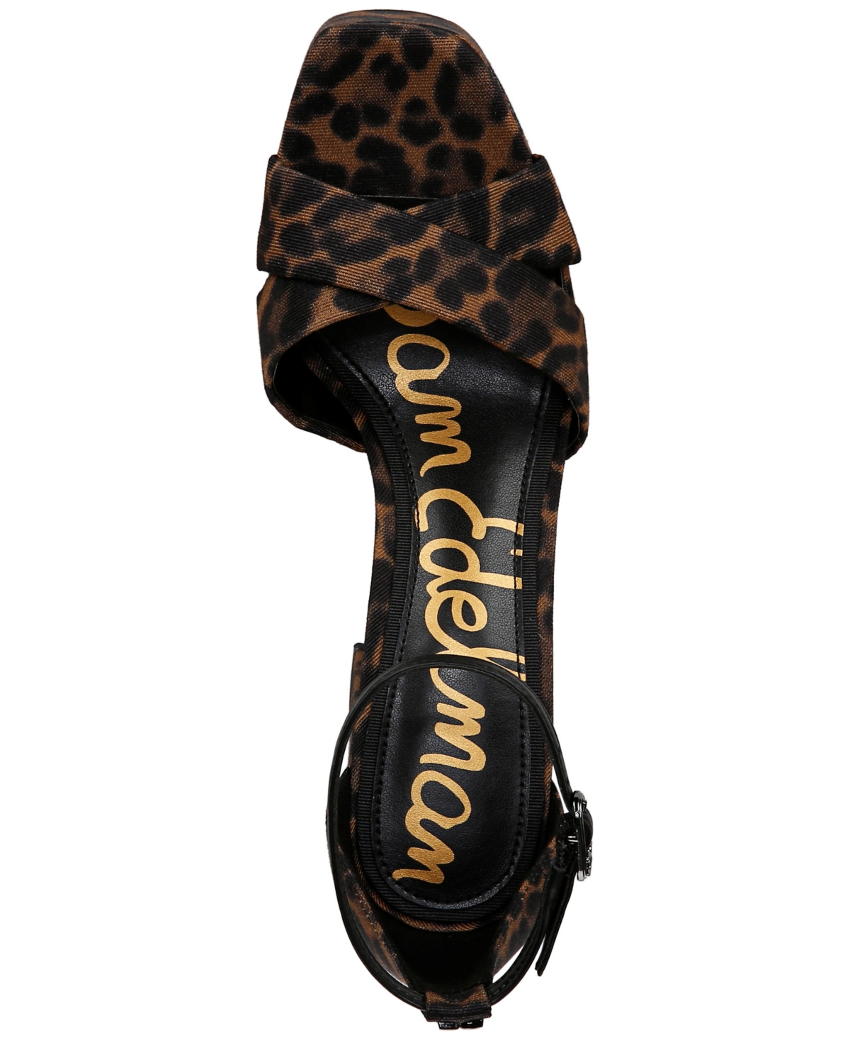 Sam Edelman Jullian Platform Heel Brown Multi Fabric In Brown Multi