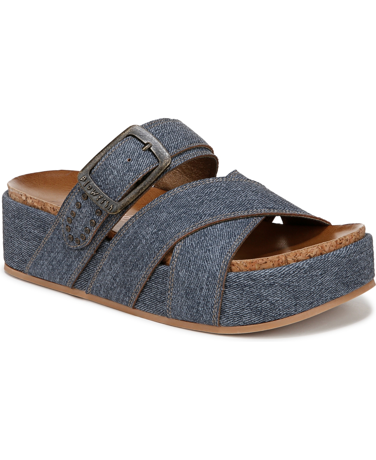 BLOWFISH MALIBU WOMEN'S IRIS PLATFORM SLIDE SANDALS 
