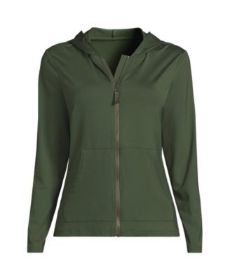 Women's SunShade UPF 50 Hooded Zip Front Rash Guard