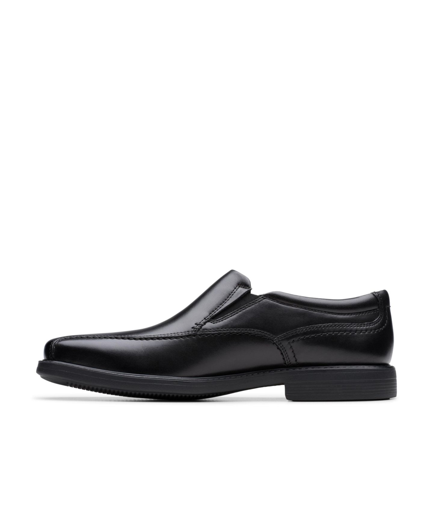 Мужские туфли Clarks Collection Dresslite Step, цвет: Чёрный кожаный — фото 3