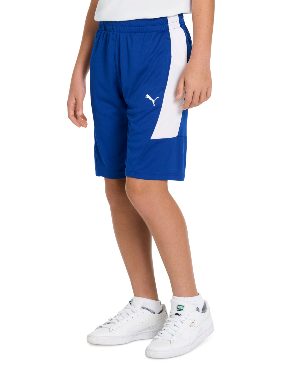 Puma Big Boys 8-1/2 Inch Core Pack Shorts In Vivid Blue