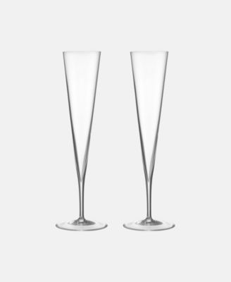 Geometry Champagne Glass, Set of 2