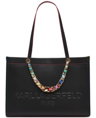 KARL LAGERFELD PARIS - Savoie Large Leather Tote