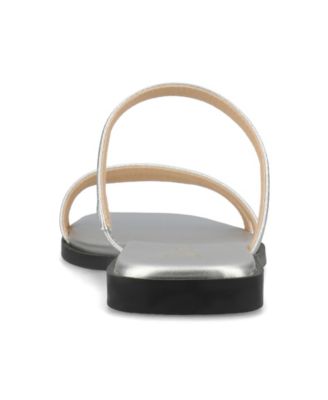 Women's Brisa Multi Strap Slip On Flat Sandals