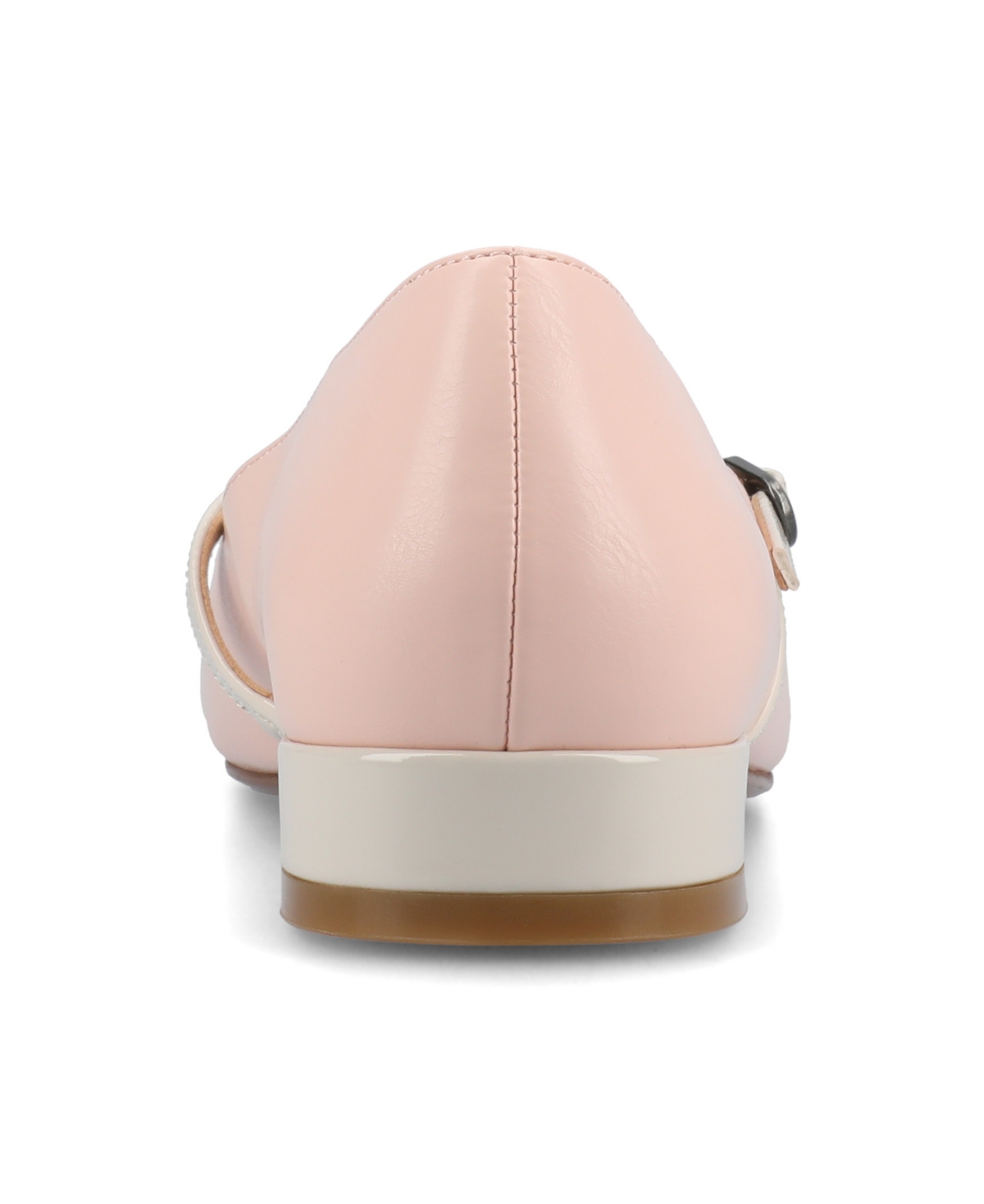 Shop Journee Collection Women's Camby Crisscross Strap Pointed Toe Flats In Pink