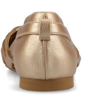 Journee Womens Ekko Slip On Round Toe Flat Sandals