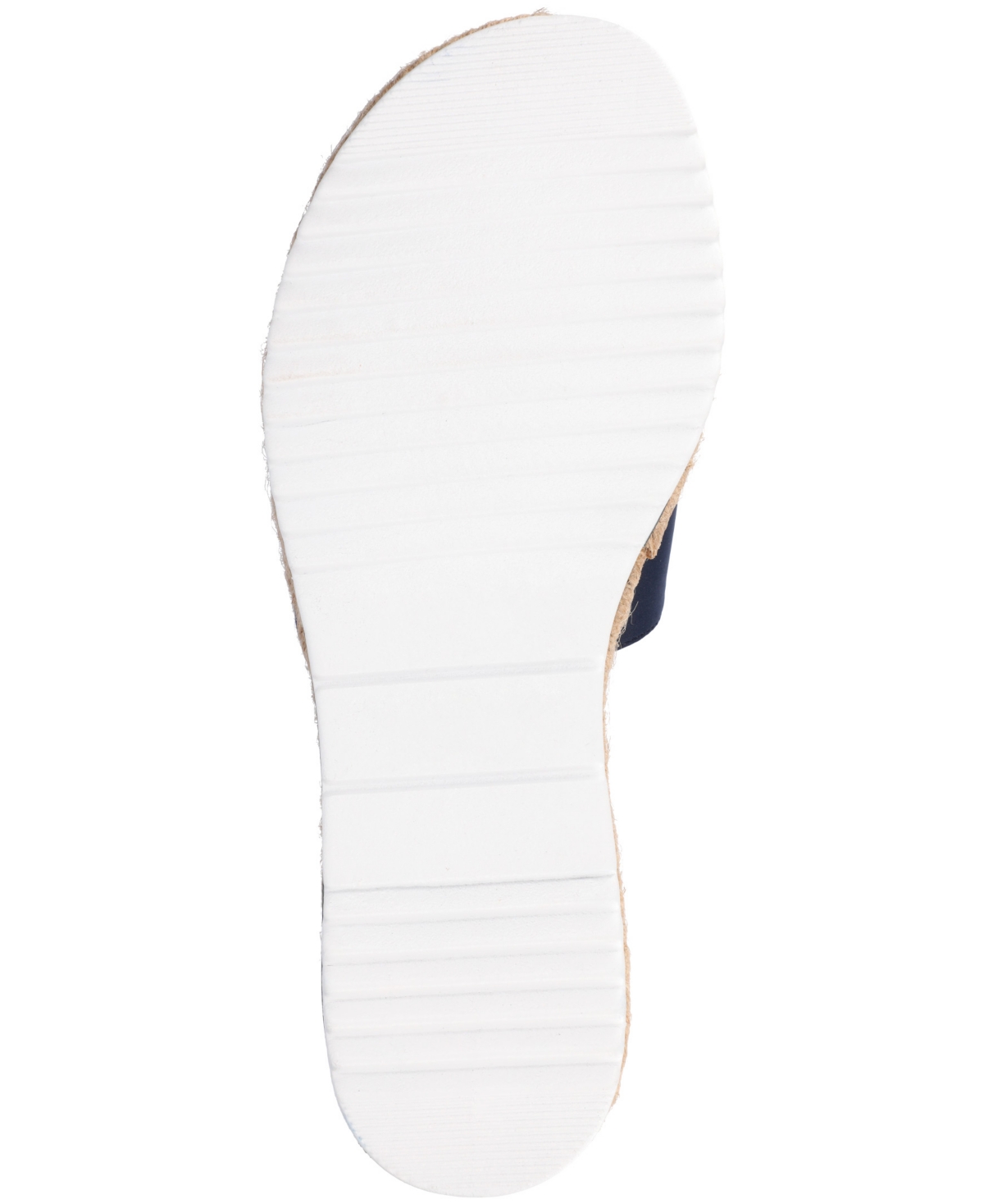 Shop Journee Collection Women's Rosey Espadrille Platform Wedge Sandals In Navy
