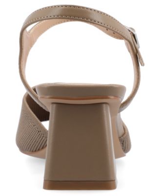 Women's Evylinn Knit Block Heel Dress Sandals