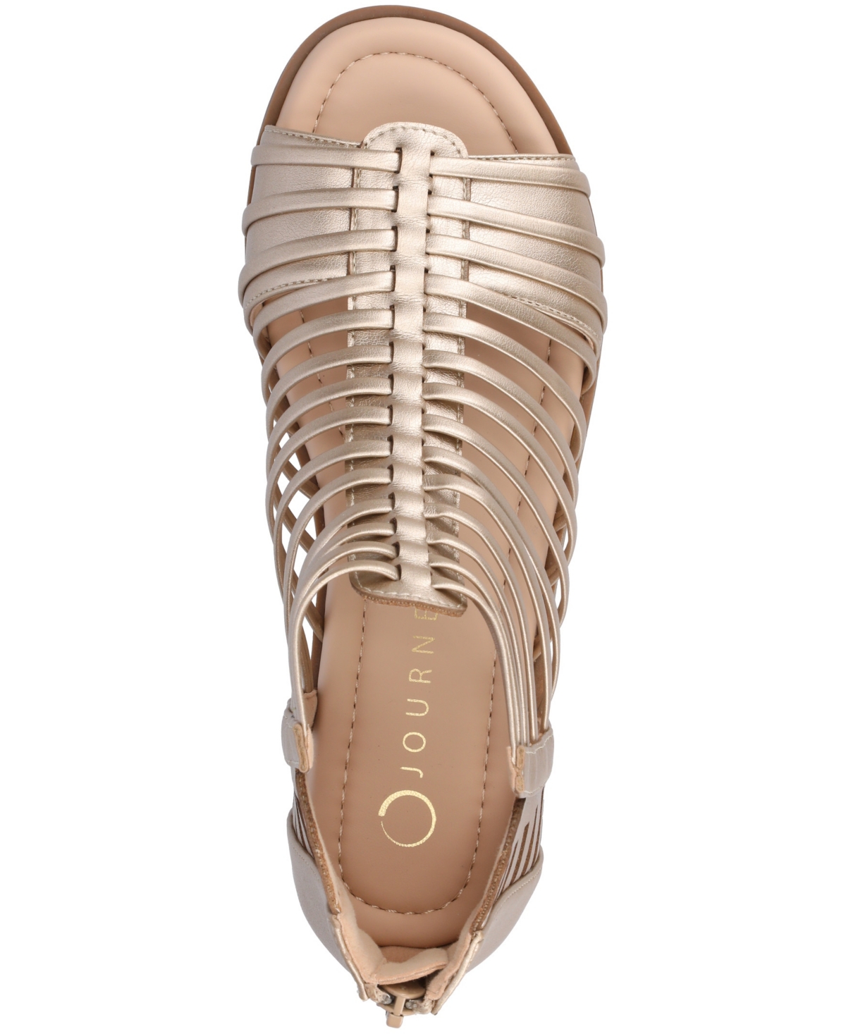 Journee Collection Journee Delilah Sandal In Champagne