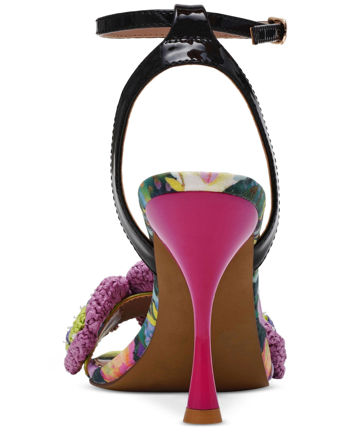 Shop Betsey Johnson Women's Ainsleyy Macrame Dress Sandals In Bright Multi
