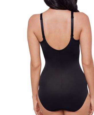 Women's Sexy Sheer Shaping Padded-Cup Bodysuit 