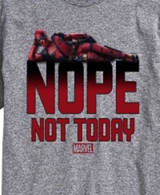 Men's Deadpool Nope Not Today Short Sleeve T-Shirt