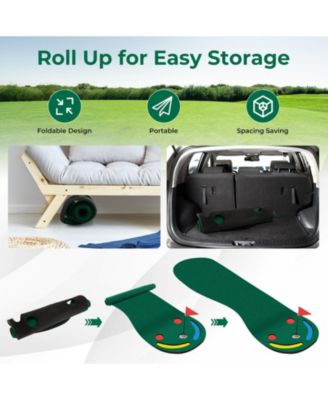 Golf Putting Green Set for Indoor Outdoor Use