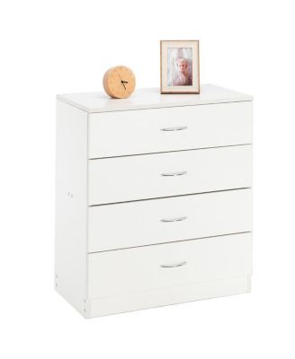 Modern Simple 4-Drawer Dresser for Stylish Storage and Bedroom Organization