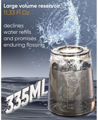 LP221 Cordless Water Flosser with Refill Jet Tips Bundle