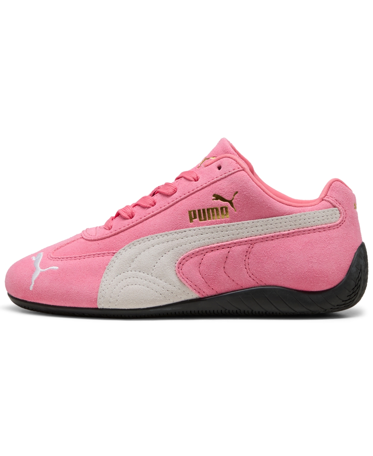 Puma Little Girls' Speedcat Casual Sneakers From Finish Line In Pink