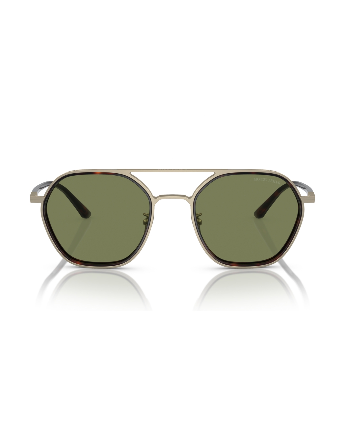Giorgio Armani Man Sunglasses Ar6144 In Matte Pale Gold