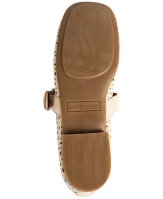 Women's Karla Perferated Leather Flats